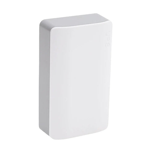 Rock Solid Emergency Ups Adapter With 1200Mah Battery 5V2A Backup Power Supply For Routers Modems Cctv Cameras Smooth Outage Protection showing white compact design