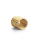 Shifter Knob Thread Adapter Kit Aluminum Alloy Three Size Set M10x1.25 M10x1.5 M8x1.25 Three Pieces Easy Install Universal Fit For Cars Trucks And Performance Upgrade, brass adapter sleeve
