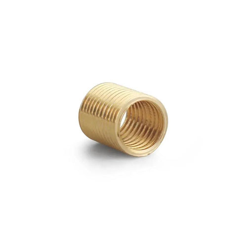 Shifter Knob Thread Adapter Kit Aluminum Alloy Three Size Set M10x1.25 M10x1.5 M8x1.25 Three Pieces Easy Install Universal Fit For Cars Trucks And Performance Upgrade, brass adapter sleeve