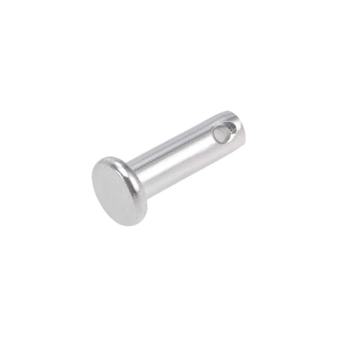 Heavy Duty 304 Stainless Steel Clevis Pins Flat Head Single Hole Link Hinge Rods 5Mm X 16Mm Silver Tone Hardware For Shop And Rig Repairs 4 Piece Pack Built Like A Tank And Slick