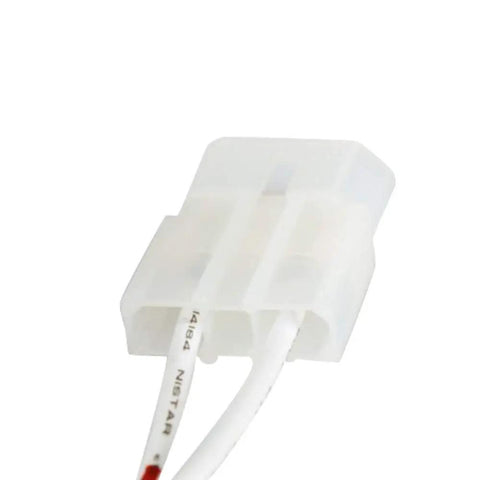 White connector plug of Door Switch For Whirlpool Dryer WPW10237959 Replacement 1548433 AH2358437 EA2358437 PS2358437