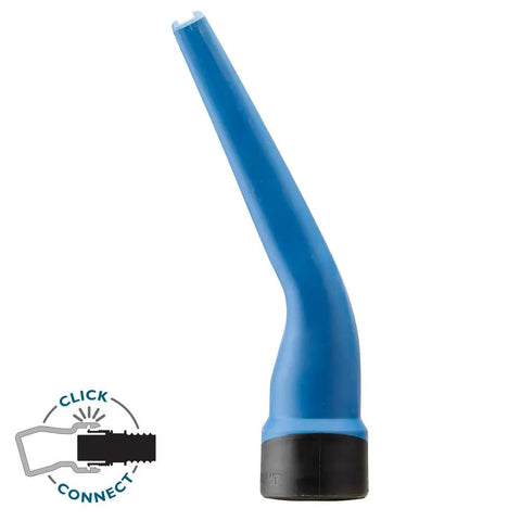 Flexible Click Connect Crevice Vacuum Attachment For Deep Cleaning In Tight Spaces Slim Extra Long Reach Non Marring Design