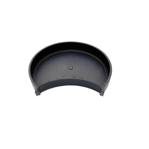 Black plastic mesh water tray cover for coffee machines, spare part keeps residual water stains from drip tray and slippery surfaces