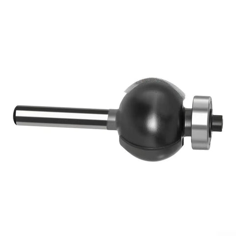 Four Piece Round Over Router Bit Set With 1/4 Inch Shank And Premium Carbide Tipped Blades For Smoother Woodworking Edge Profiling On Furniture Cabinets And Craftsman Projects Offering R3 16 To R7 16 Radii For Top Tier Results, single carbide tipped router bit.