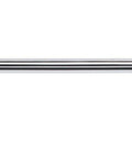 Chareau Collection 7 Inch Reeded Pull In Polished Chrome For Cabinet Doors And Drawers Center To Center 7 Inches Overall Length