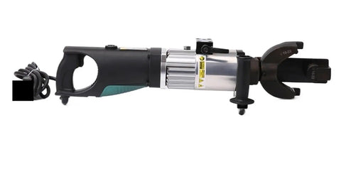 Heavy Duty Electric Rebar Bender ZB-22 Handheld Steel Bar Bending Machine With Powerful Motor For Smooth Curves Portable Design side view