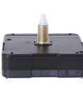 Close-up of Battery Operated Quartz Wall Clock Movement Kit With Hands Replacement mechanism, showing 2.17 x 2.17 inch size