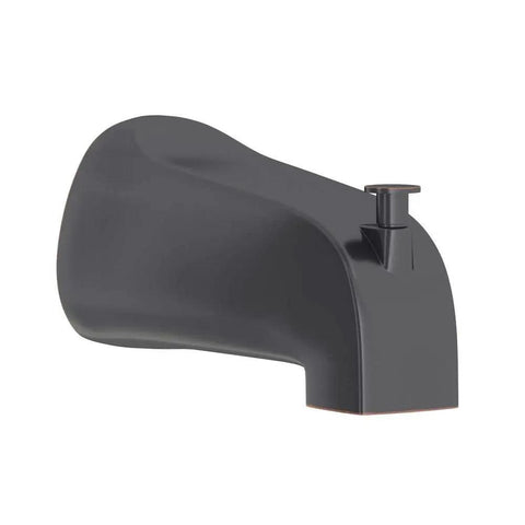 Refurbished 1-Handle 1-Spray Tub And Shower Faucet In Bronze, Tested And Certified To Look And Work Like New spout view