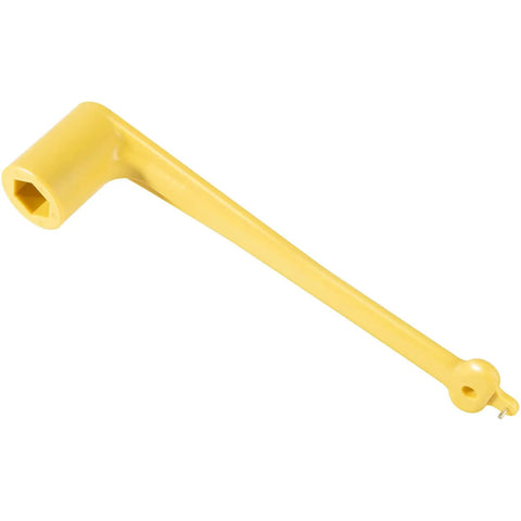 Polymer Propeller Nut Wrench Fits One And One Sixteenth Inch Nut For Mercury OMC Mercruiser Alpha Johnson Evinrude 40HP And Up Lightweight Yellow Rustproof Plastic 27mm Replaces 91-859046Q4 Beefy Handy Outboard Prop Tool