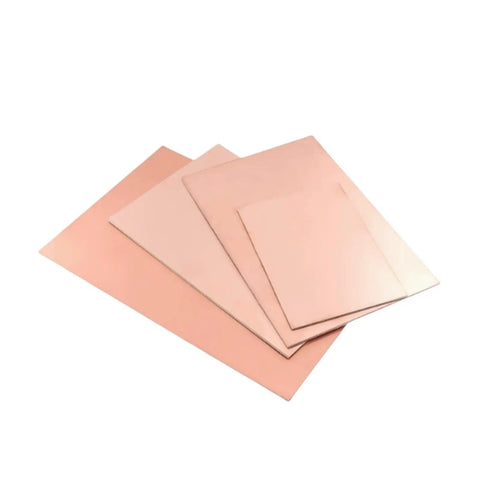 DIY Laminated Circuit Board Kit With Copper Clad Laminate For Single And Two Sided PCBs. Flat copper sheets in 5 sizes.