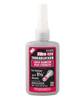 High Strength Red Thread Locker In A 50 mL Bottle For Permanent Bonding Of Fasteners Up To One And A Half Inches front view