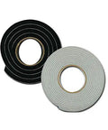 Soundproof Door Seal And Sweep Kit Built To Kill Background Noise And Seal Gaps includes black and gray foam tape rolls.