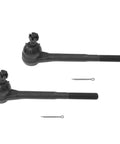 8 Piece Beefed Up Steering Kit With Inner And Outer Tie Rod Ends Idler Arm Center Drag Link And Left And Right Tie Rods Mechanics Choice For Rear Wheel Drive SUVs And Trucks Replacement Fitment For 1995 Blazer, two tie rod ends with cotter pins