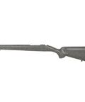 Lightweight Aerograde Carbon Fiber Stock In Green With Tan Webbing For Long Action Rifles, Built For Precision And Stability