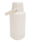 Portable Electric Water Boiler Kettle Slick One Liter Build With Precise Temp Dial And Auto Shut Off Switch Built For Road Trips And On The Go Caffeine Runs Includes Us Standard Plug in white color with a cap.