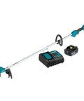 Cordless 13 Inch String Trimmer With Brushless Motor 18V LXT Power 4.0Ah Battery Kit No Gas Emission Low Noise Yard Tool