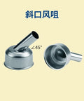 45 Degree Bend Hot Air Nozzle For ATTEN ST862D Soldering Station Pro Grade Stainless Steel Desoldering Tool For PCB Repair
