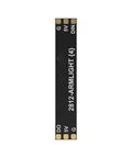 Programmable 2812 LED Arm Light Kit For FPV Drones, single LED strip detail, showing connections and labeling for easy installation.