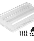 Racing Wing Set for TT02B RC Car Chassis Upgrade Pro Grade Dope Aero Wing Kit for Better Downforce and Stability Silver Finish Lightweight