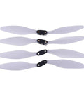 Foldable Propellers Set In Red White Black For HS720 HS720E Drone 12 Piece Pack showing four white blades