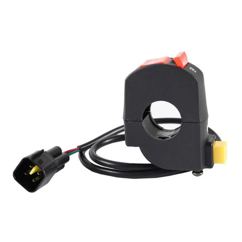 Brake Power Off Handlebar Switch For Electric Bike Ignition Stop Left Side Horn Button Upgrade Compatible With Light Bee S And X And X160 Off Road Models Plug And Play Easy Install