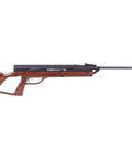 Omnia ZRS Wood Stock Air Rifle.25 Caliber, Recoilless System Delivers 590 FPS for Precise Target Shooting and Small Game Hunting