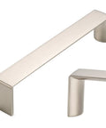 10 Pack 5 Inch Brushed Nickel Cabinet Pulls Satin Silver Cabinet Handles Nickel Hardware for Kitchen Cabinets Drawers with Screws