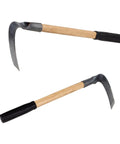 Heavy Duty Pro Grade Metal Garden Hoe Set For Weeding And Planting Lightweight Steel Hand Hoe Durable Farm Tools For Gardening