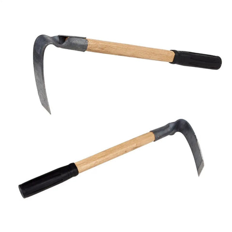 Heavy Duty Pro Grade Metal Garden Hoe Set For Weeding And Planting Lightweight Steel Hand Hoe Durable Farm Tools For Gardening