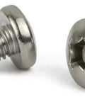 Three Eighths By Sixteen Thread Type F Screws With Phillips Pan Head Eighteen Eight Stainless Steel Plain Finish RoHS Compliant