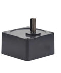 90x90mm Flange Gearbox For AC Motors, Adjustable Speed Gear Head With 12mm Output Shaft, 5GN Reducer, side view