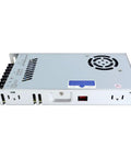 Heavy Duty 400W Switching Power Supply with cooling vents and voltage selectors for CNC routers and stepper motors.