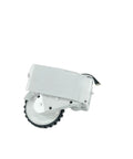 Heavy Duty Robot Vacuum Wheel Repairs Kit With Left And Right Caster Modules, white caster wheel for easy floor navigation.