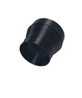 5 Inch To 4 Inch Dust Collection Reducer Adapter with smooth tapered connection in black PETG material for airflow systems
