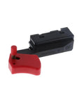 Quicker Fix Heavy Duty Sander Switch For Porter Cable 352 And 352VS Gear features red trigger and black casing for easy installation.