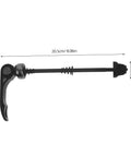 Quick Release Fork Mount Bracket For Car Roof Racks With Front And Rear Mounts, Easy Install, Lightweight Aluminum Alloy Bike Rack Accessory For Secure Transport No Fuss side view