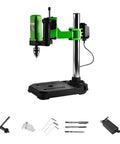 100-240V Desktop Vertical Electric Tapping Machine Drill Tapper With Universal Flexible Arm 1-10 mm B12 Chuck 100W 90 RPM