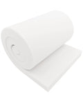 2 Inch Thick Upholstery Foam Cushion 24 Inch Wide by 72 Inch Long 43ILD Firm Made in USA CertiPUR Certified Density 1.8