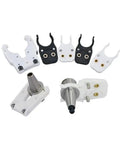 Precision Tool Holder Clamp Grippers HSK40 For CNC Spindles ATC Systems with white and black alloy steel components.