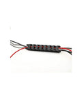39.3 Inch Open Type Drag Chain Cable Carrier Black Plastic for CNC Router Mill and 3D Printer R18 with cables inside