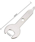 Two Pack Stainless Steel Collet Wrench Keys For Rotary Tools Three Eighths Inch Nut Spanner Precision Engraving Equipment Tool Set