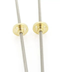 Stainless Steel Trapezoidal Lead Screw 300mm With Brass Nut Pitch 1mm Lead 1mm or 2mm For DIY Home Improvement Linear Guides High Precision Easy Install, two screws with brass nuts