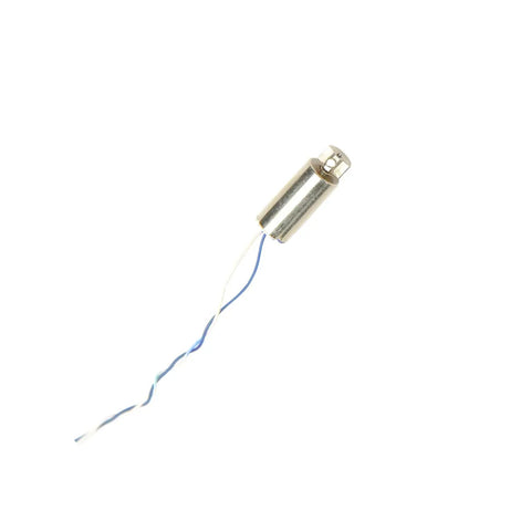 Two Coreless DC 3V Vibration Motors Tiny 7mm Diameter 16.6mm Long Built In Micro Vibe Motors for electronics with copper shaft