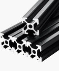 4-Piece 47.24-Inch T Slot Aluminum Extrusion Profile European-Standard Anodized Linear Rail Heavy-Duty Pro-Grade Aluminum Rail Set
