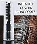 Instant Gray Root Cover Up Shampoo Formula With Easy Brush Applicator For Messless Touch Ups On The Go Travel Bundle To Slay The Grays Clean And Quick Hits Different For Flawless Hair Everyday. Brown root cover up packaging with dual-ended brush.