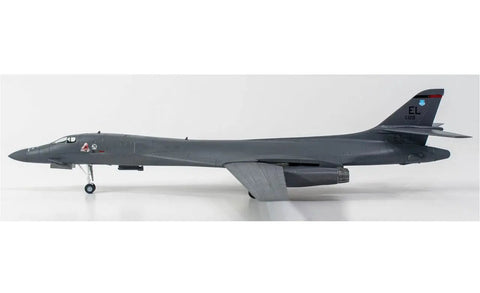 Side view of US Air Force B 1B Lancer Model Kit 1 144 Scale With Variable Sweep Wings Thunderbirds Theme Open Or Closed Bomb Bays