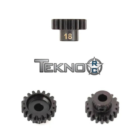 Beefy M5 Pinion Gear 18T MOD1 5mm Bore With Set Screw For One-Eighth Scale RC Cars Gears And Differentials, CNC Machined Steel.