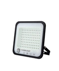 Heavy Hitter Led Floodlight Security Spotlight For Driveways And Yards Tough As Nails Searchlight With Rechargeable Battery showing bright LED panel.