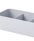 Keep Your Closet Chill With This Four Piece Sock And Underwear Storage Box Featuring Smooth Slide Compartments For Taming Piles And Sorting Gear With Ease - modular gray storage drawer.