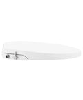 Side view of Non Electric Bidet Toilet Seat With Front And Rear Wash Adjustable Water Pressure Self Cleaning Nozzle Soft Close Lid And Side Control For A No Fuss Hygienic Bathroom Upgrade